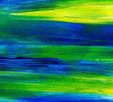 Soyut akrilik resim arka plan, doku, tasarım öğesi olarak kullanmak için. Fırça kontur dokusu ile modern sanat