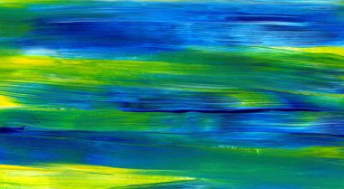 Soyut akrilik resim arka plan, doku, tasarım öğesi olarak kullanmak için. Fırça kontur dokusu ile modern sanat