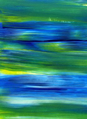 Soyut akrilik resim arka plan, doku, tasarım öğesi olarak kullanmak için. Fırça kontur dokusu ile modern sanat