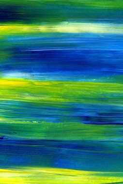 Soyut akrilik resim arka plan, doku, tasarım öğesi olarak kullanmak için. Fırça kontur dokusu ile modern sanat