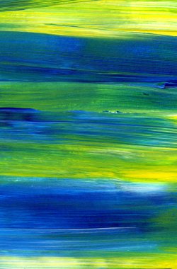 Soyut akrilik resim karışık renklerde arka plan, doku, tasarım öğesi olarak kullanmak için. Fırça kontur dokusu ile modern sanat