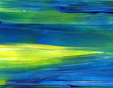 Soyut akrilik resim karışık renklerde arka plan, doku, tasarım öğesi olarak kullanmak için. Fırça kontur dokusu ile modern sanat