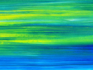 Soyut akrilik resim karışık renklerde arka plan, doku, tasarım öğesi olarak kullanmak için. Fırça kontur dokusu ile modern sanat