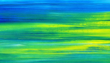 Soyut akrilik resim karışık renklerde arka plan, doku, tasarım öğesi olarak kullanmak için. Fırça kontur dokusu ile modern sanat