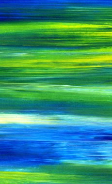 Soyut akrilik resim karışık renklerde arka plan, doku, tasarım öğesi olarak kullanmak için. Fırça kontur dokusu ile modern sanat