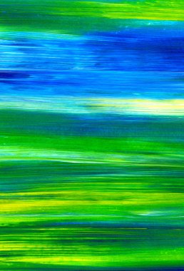 Soyut akrilik resim karışık renklerde arka plan, doku, tasarım öğesi olarak kullanmak için. Fırça kontur dokusu ile modern sanat