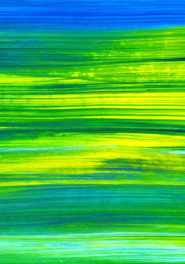 Soyut akrilik resim karışık renklerde arka plan, doku, tasarım öğesi olarak kullanmak için. Fırça kontur dokusu ile modern sanat