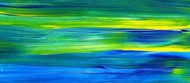 Soyut akrilik resim karışık renklerde arka plan, doku, tasarım öğesi olarak kullanmak için. Fırça kontur dokusu ile modern sanat