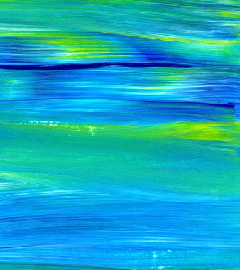 Soyut akrilik resim karışık renklerde arka plan, doku, tasarım öğesi olarak kullanmak için. Fırça kontur dokusu ile modern sanat