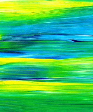 Soyut akrilik resim karışık renklerde arka plan, doku, tasarım öğesi olarak kullanmak için. Fırça kontur dokusu ile modern sanat