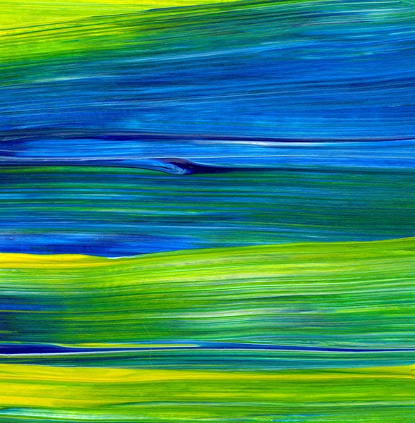 Abstrakte Acrylmalerei Verschiedenen Farben Zur Verwendung Als Hintergrund Textur Gestaltungselement — Stockfoto