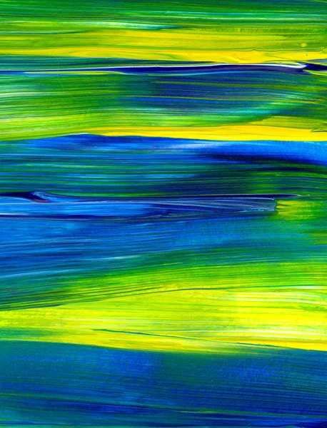 Abstract Acrylic Painting Mixed Colours Use Background Texture Design Element — Stock Photo, Image