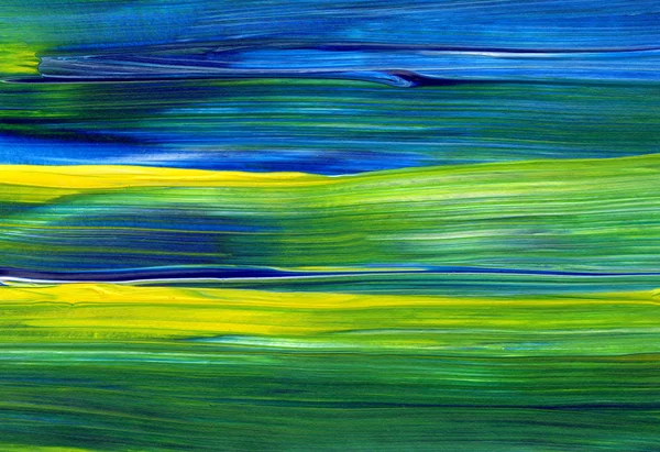 Soyut akrilik resim karışık renklerde arka plan, doku, tasarım öğesi olarak kullanmak için. Fırça kontur dokusu ile modern sanat