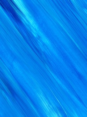 Mavi soyut akrilik resim arka plan, doku, tasarım öğesi olarak kullanmak için. Fırça kontur dokusu ile modern sanat