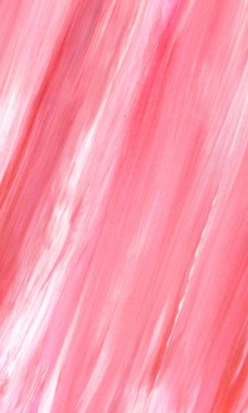 Pembe soyut akrilik resim arka plan, doku, tasarım öğesi olarak kullanmak için. Fırça kontur dokusu ile modern sanat