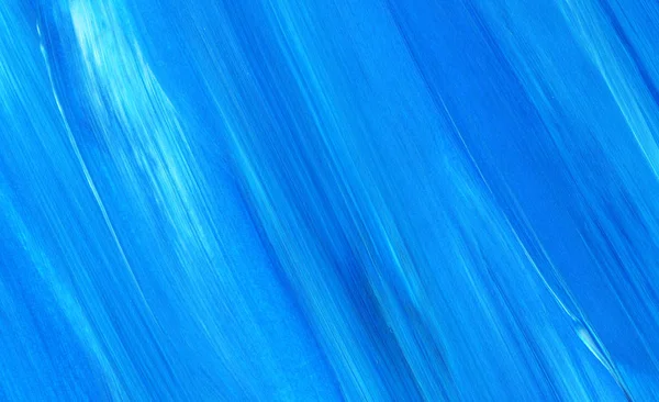 Mavi soyut akrilik resim arka plan, doku, tasarım öğesi olarak kullanmak için. Fırça kontur dokusu ile modern sanat