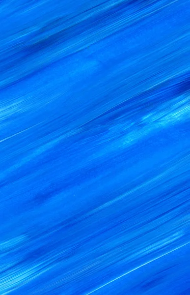 Mavi soyut akrilik resim arka plan, doku, tasarım öğesi olarak kullanmak için. Fırça kontur dokusu ile modern sanat