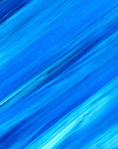 Modré Abstraktní Malba Akrylem Pro Použití Jako Pozadí Textura Designový — Stock fotografie