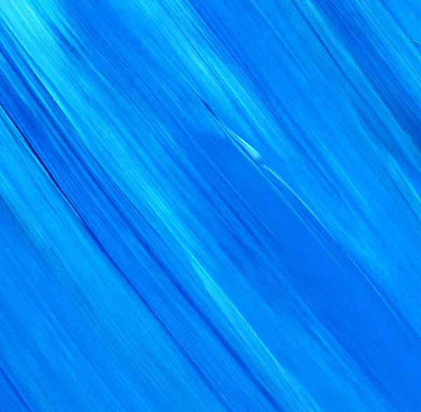 Mavi soyut akrilik resim arka plan, doku, tasarım öğesi olarak kullanmak için. Fırça kontur dokusu ile modern sanat