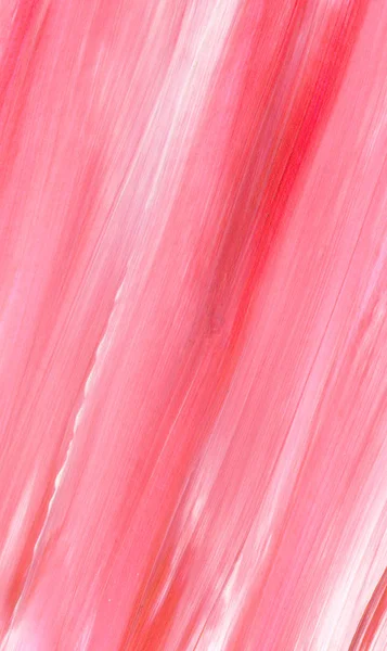 Pintura Acrílica Abstrata Rosa Para Uso Como Fundo Textura Elemento — Fotografia de Stock