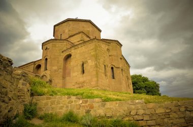 Mtskheta, Georgia - Mayıs 2018: Mtskheta'daki Samtavro Manastırı, Mtskheta-Mtianeti, Gürcistan
