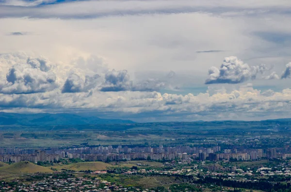 Панорама Тбилиси, столицы Грузии — стоковое фото