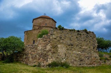 Mtskheta, Georgia - Mayıs 2018: Mtskheta'daki Samtavro Manastırı, Mtskheta-Mtianeti, Gürcistan