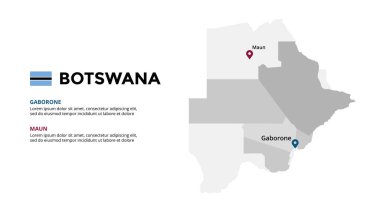Zimbabwe vektör haritası bilgi şablonu. Slayt sunumu. Küresel iş pazarlama konsepti. Renkli ülke. Dünya ulaşım coğrafyası verileri. 
