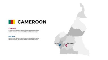 Zimbabwe vektör haritası bilgi şablonu. Slayt sunumu. Küresel iş pazarlama konsepti. Renkli ülke. Dünya ulaşım coğrafyası verileri. 