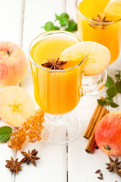 Spiced apple cider — Stock Photo, Image