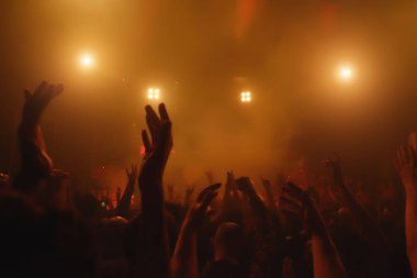 Konser canlı. Silah alkış gece hayatı gençlik