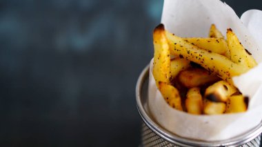 siyah masada patates kızartması