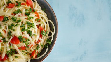 tam sebze spagetti makarna