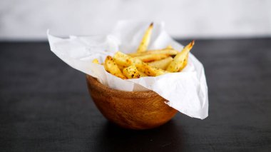 siyah masada patates kızartması