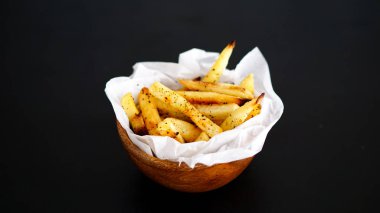 siyah masada patates kızartması