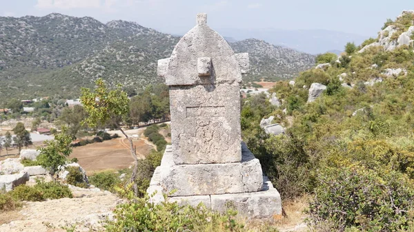 Antalya Antiche Tombe Del — Foto Stock