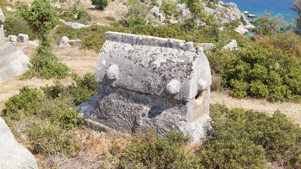 Antalya Antiche Tombe Del — Foto Stock