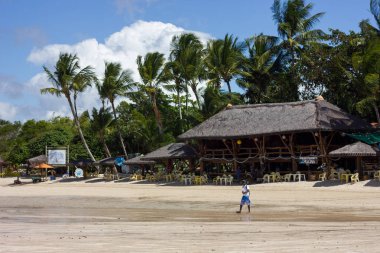 Morro Sao Paulo Brezilya, bar Beach, tropikal