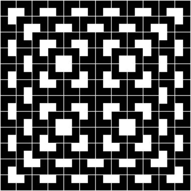 Geometric shape pattern background illustration vector. Black angle bracket, arrow angle, chevron repeating pattern on white background. Wall and floor ceramic tile pattern.