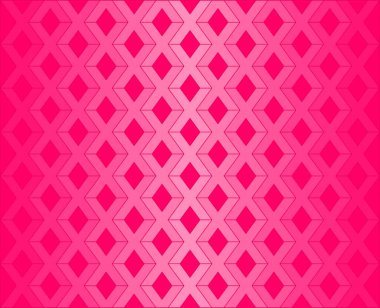 Pembe X harfleri tekrar eden arkaplan çizim vektörü.