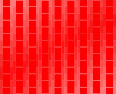 Kırmızı H harfleri tekrar eden arkaplan çizim vektörü.