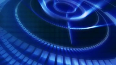 mavi parçacık daire halkalar oluşturur