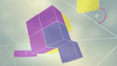 küpleri retro 3d oyun hareket