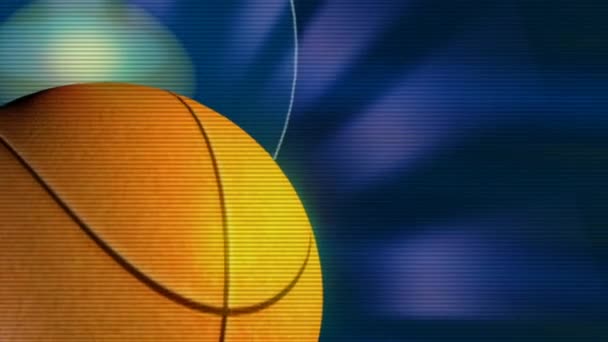 Basketball Play Sport Activity — Stock Video