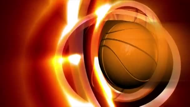 Basket Ball Sport Jeu Balle — Video