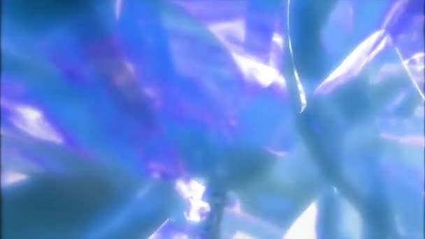 Energia Eletricidade Azul Abstrato — Vídeo de Stock