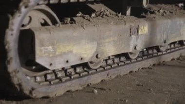 Sürekli parça hareket yakın çekim. 