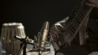 Saz biri yakın çekim.