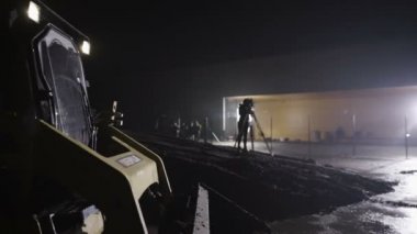 Şantiye hareketli skid steer loader