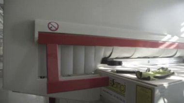 CNC makine çalışmaya başladığı